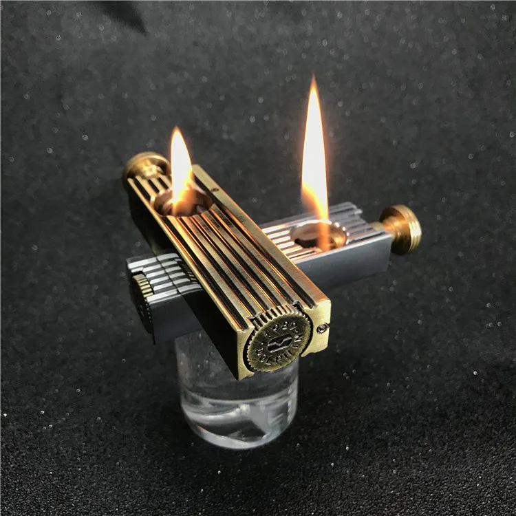 Vintage Collectible Lighters - New Trench Lighter Double-sided Fire Vintage