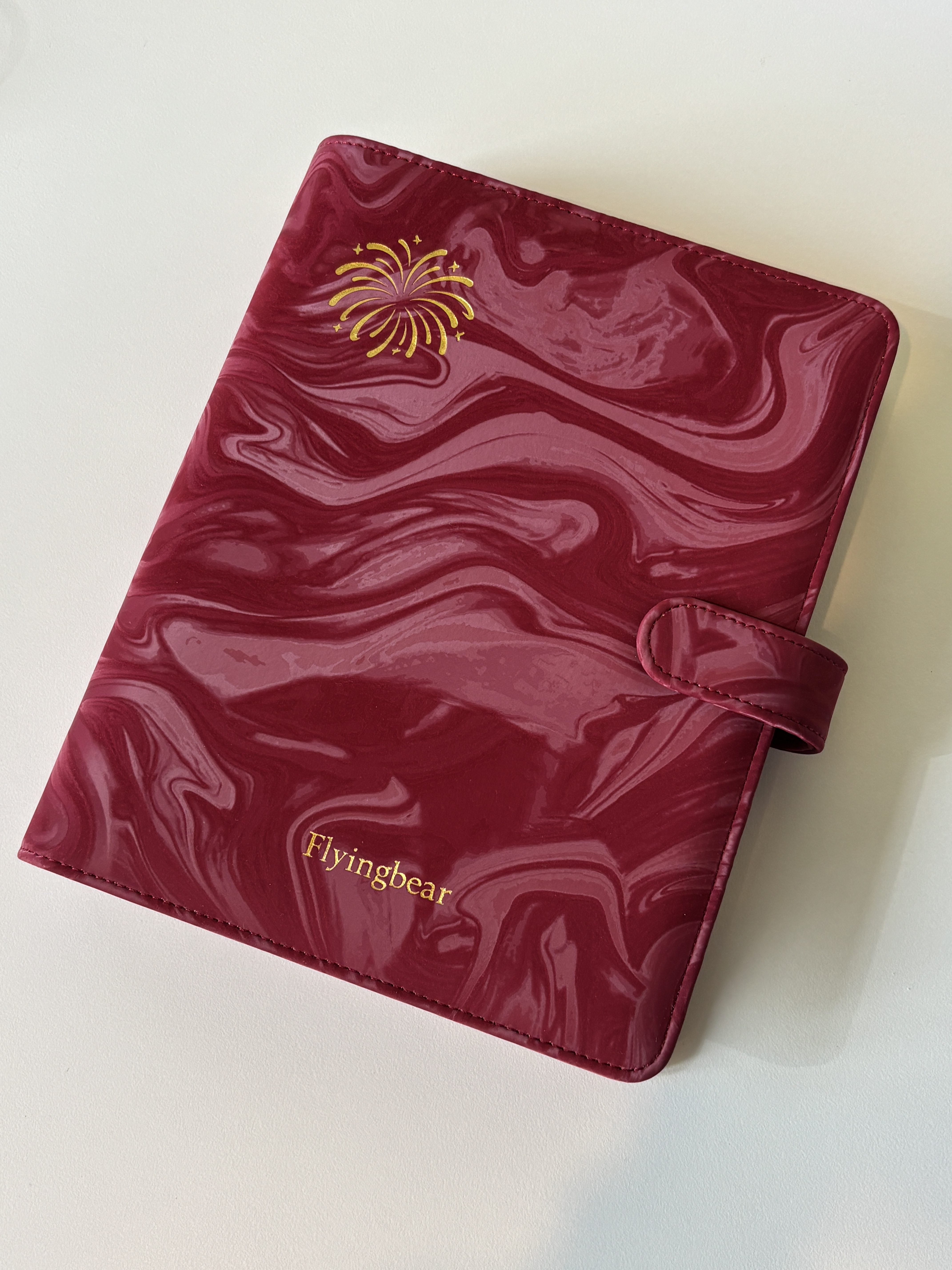 Red Firework Pattern A5 Binder - Polaroid Photo Album review and price