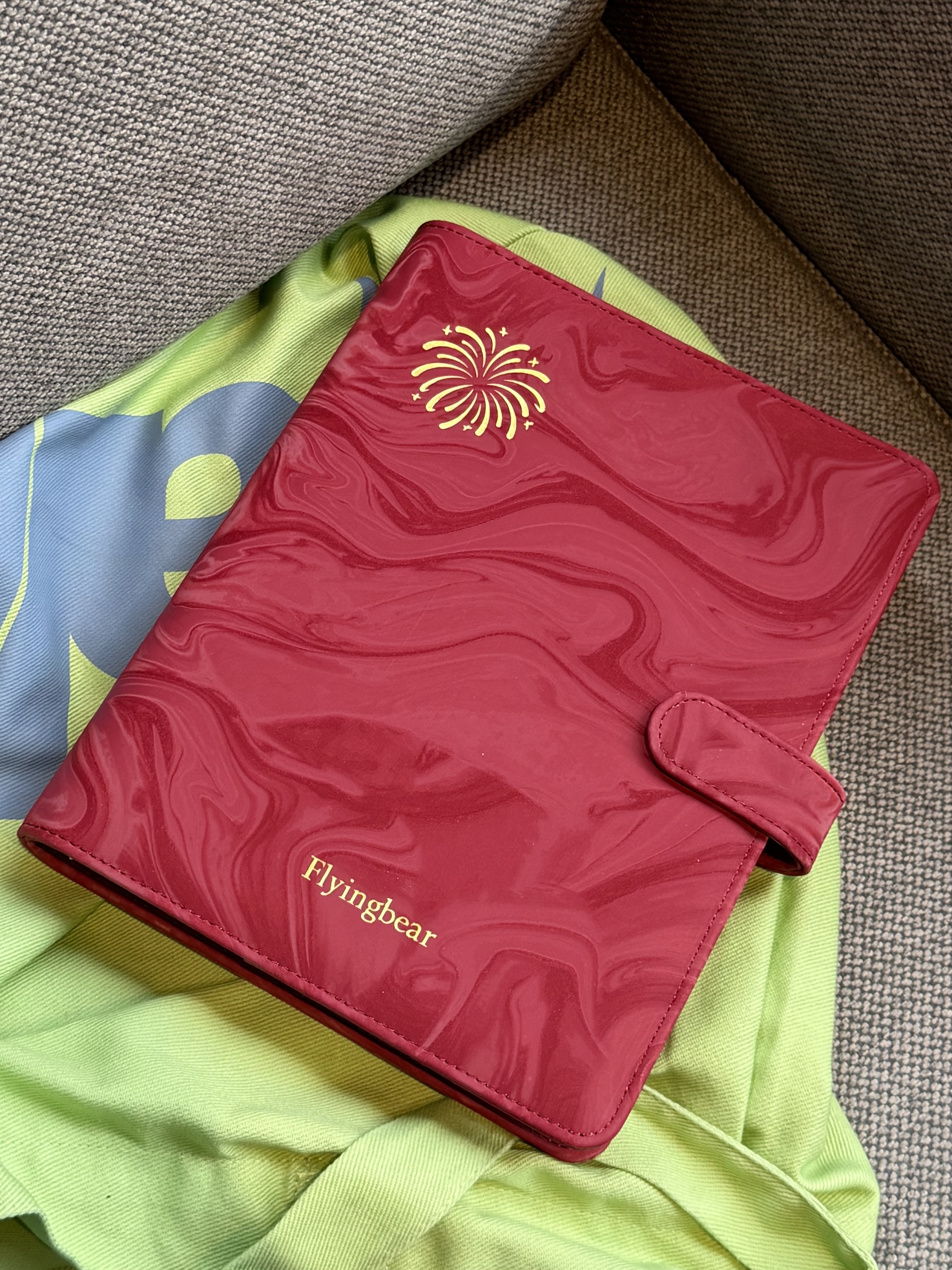 Red Firework Pattern A5 Binder - Polaroid Photo Album review and price