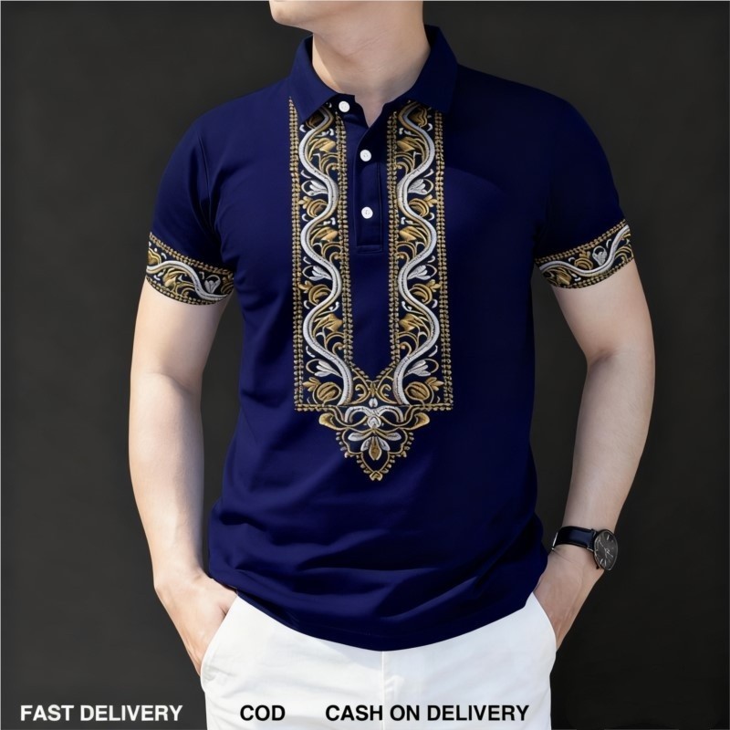 2026 Mens Barong Polo Shirt fo - Vintage Collectible Buttons review and price