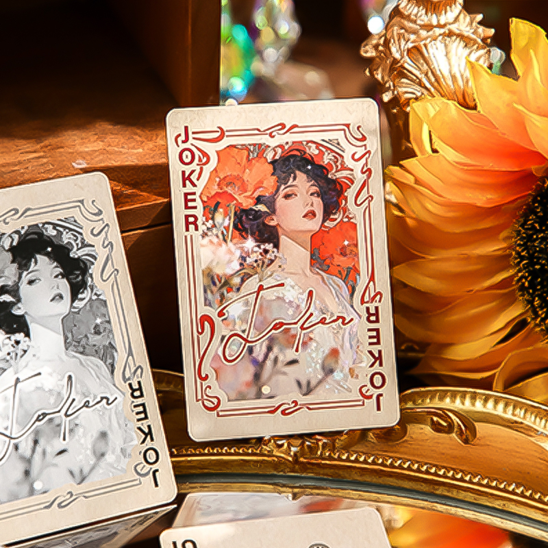 Mr.Paper 55pcs Gilded Flower D - Vintage Collectible Playing Cards review and price