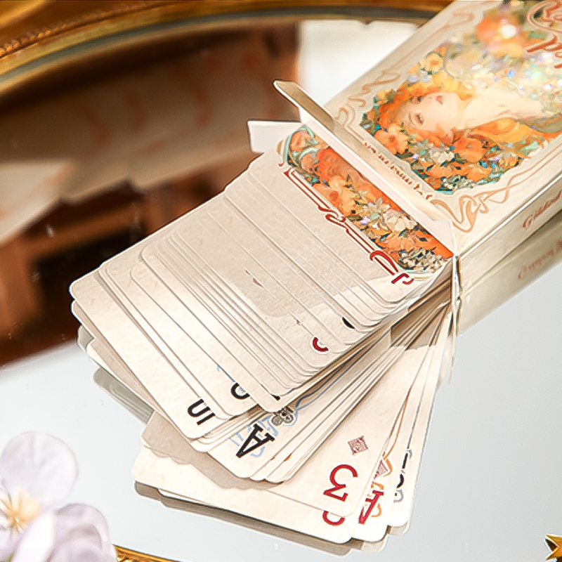 Mr.Paper 55pcs Gilded Flower D - Vintage Collectible Playing Cards review and price