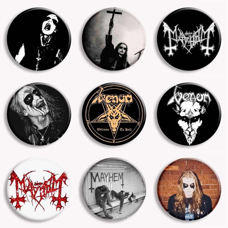 Rock Mayhem Band Soft Button P - Vintage Collectible Buttons review and price
