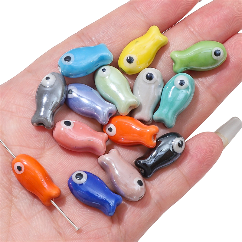 10Pcs Vintage Fish Ceramic Bea - Vintage Collector review and price