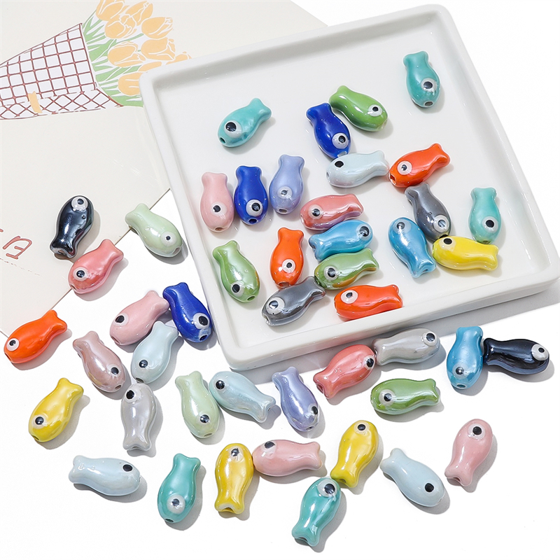 10Pcs Vintage Fish Ceramic Bea - Vintage Collector review and price