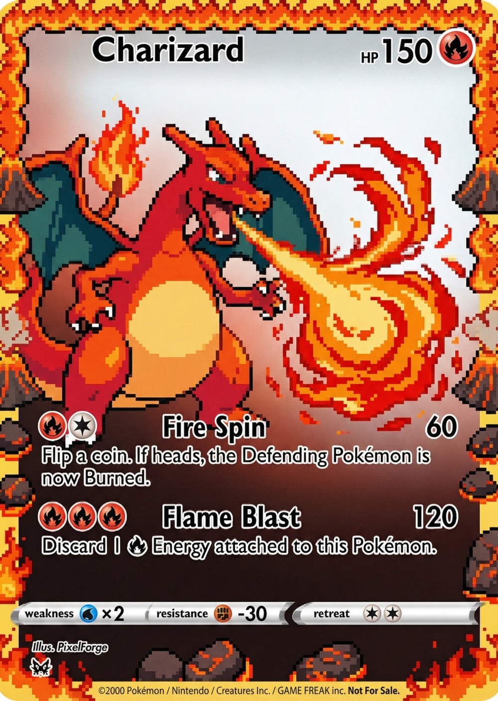 5Pcs Pokemon Cards Charizard G - Vintage Collectible Cards review and price
