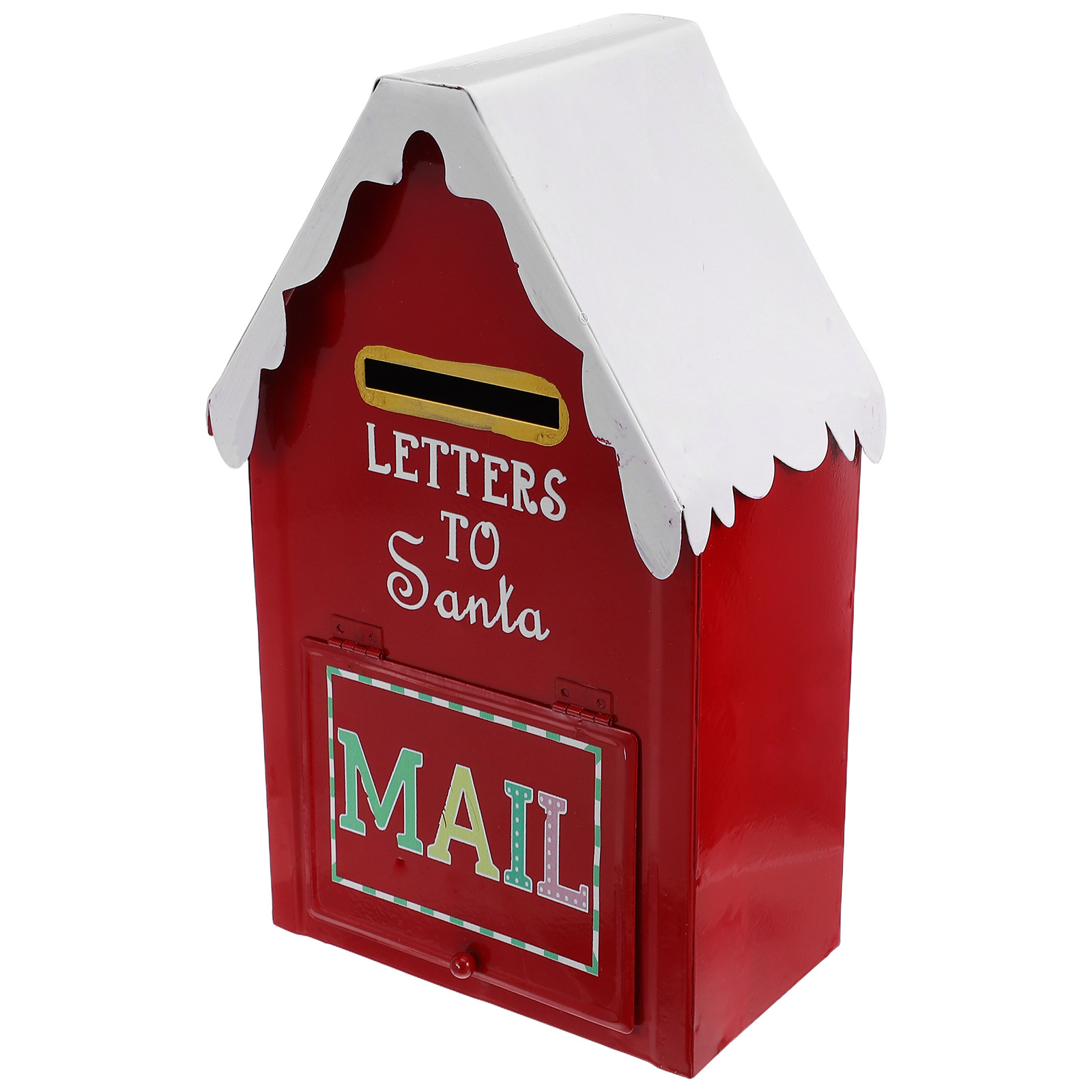 Red Christmas Mailbox Santa Ma - Vintage Collectible Santa review and price