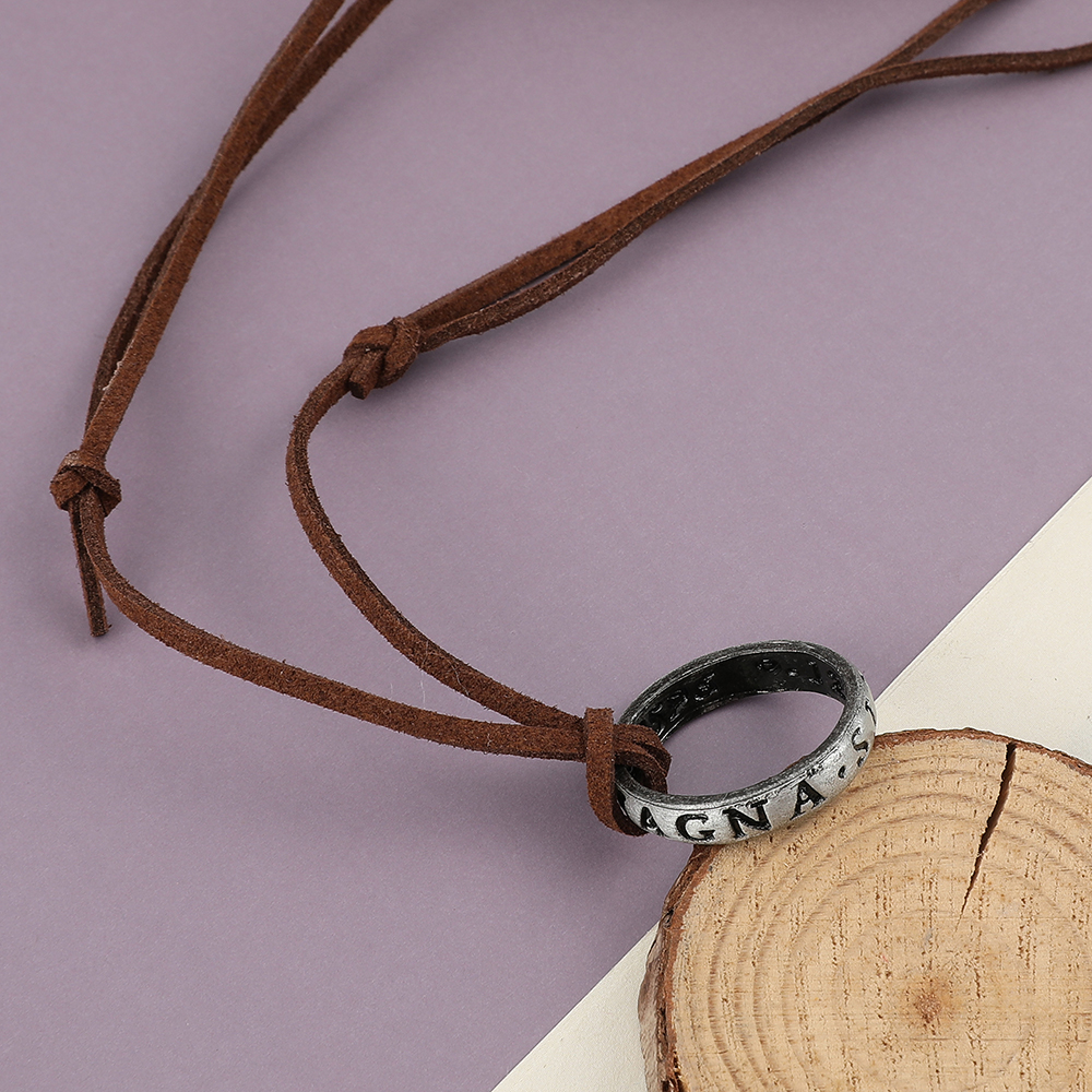Game Anime Leather Chain Ring  - Vintage Collector review and price
