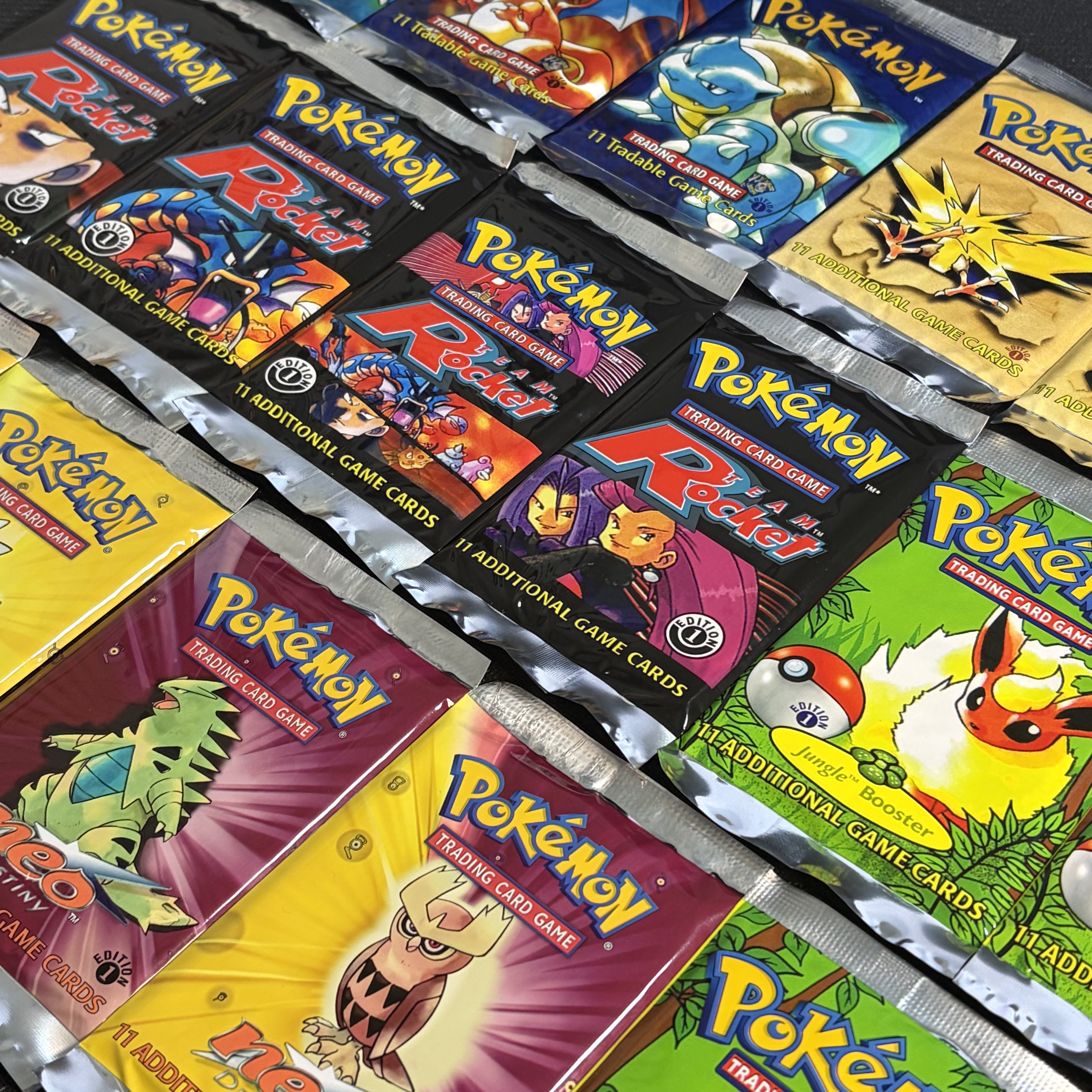 PKM Booster Pack TEAM ROCKET/B - Vintage Collectible Cards review and price