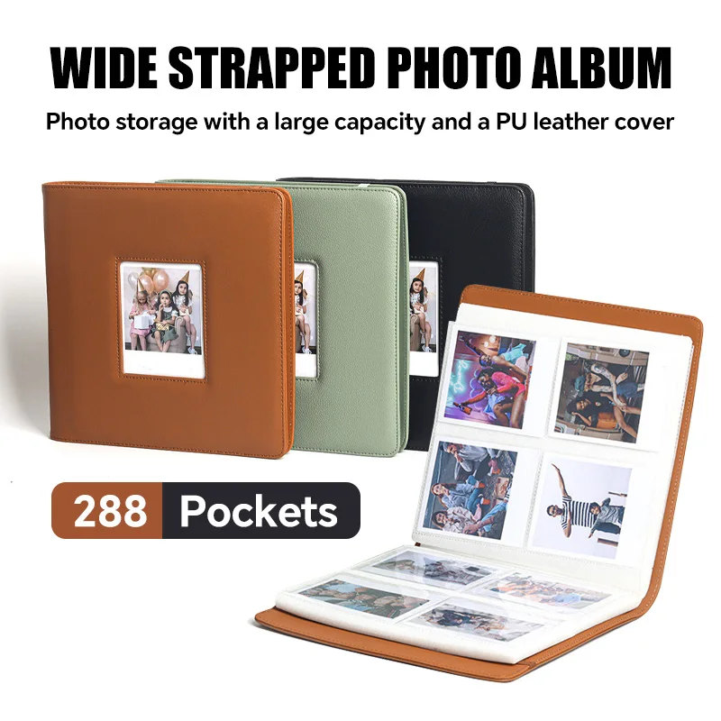 288 Pockets Large Instant Phot - Polaroid Photo Album review and price