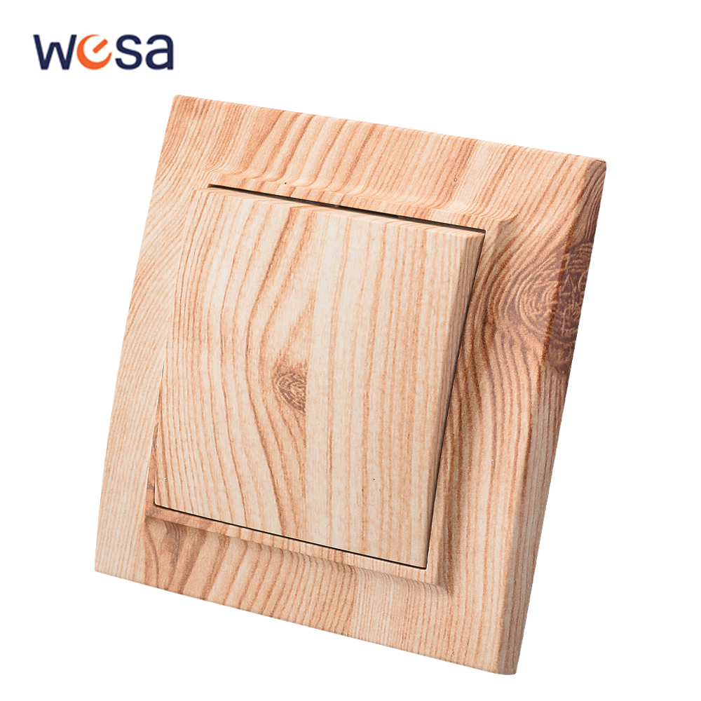 WESA Wood Wall Switch Classic  - Vintage Collectible Buttons review and price