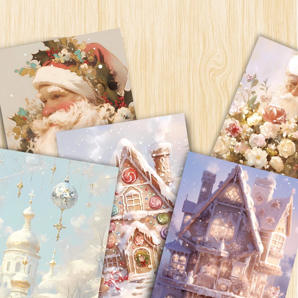 32pcs, vintage Christmas postc - Vintage Collectible Santa review and price