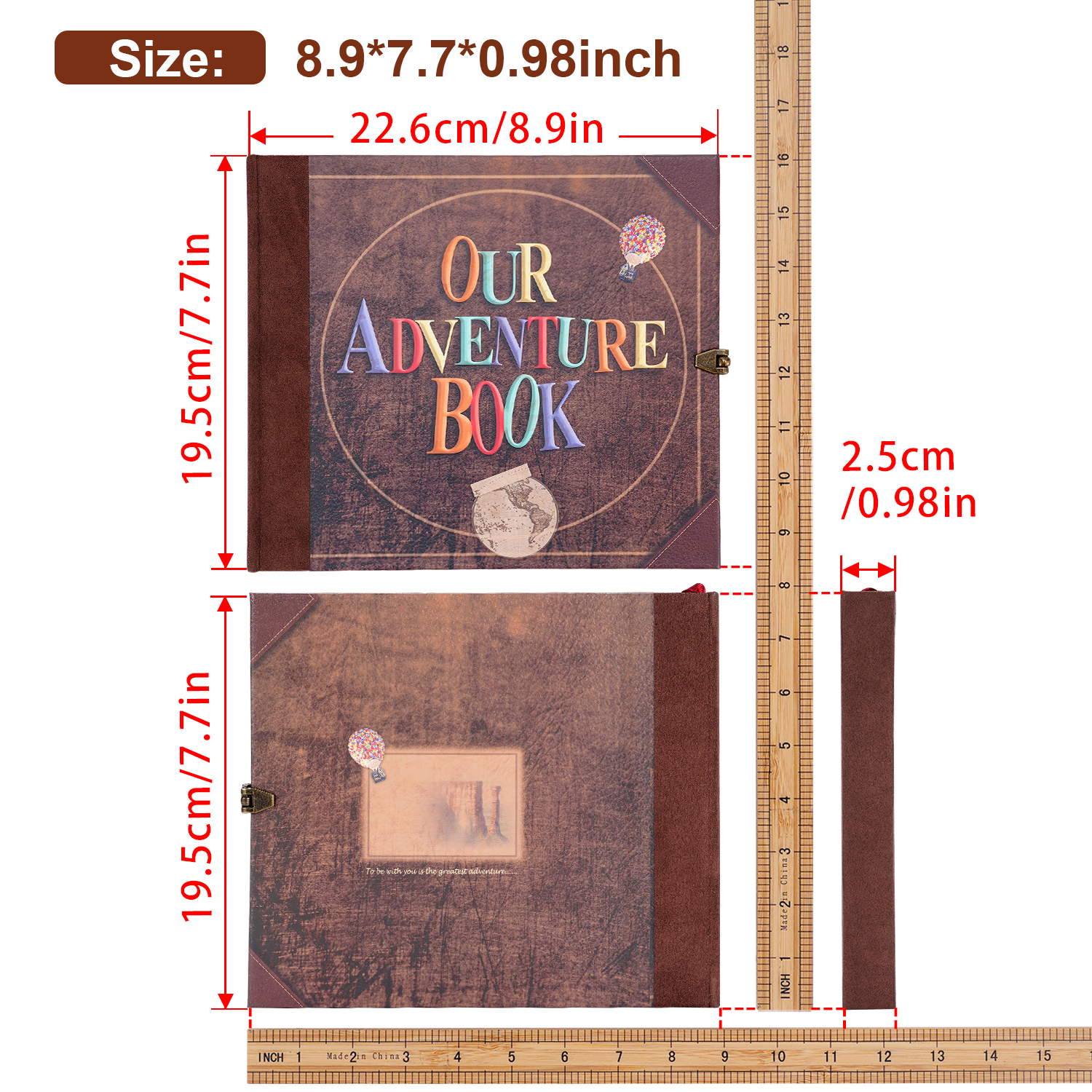 Our Adventure Book 146 Page Di - Polaroid Photo Album review and price