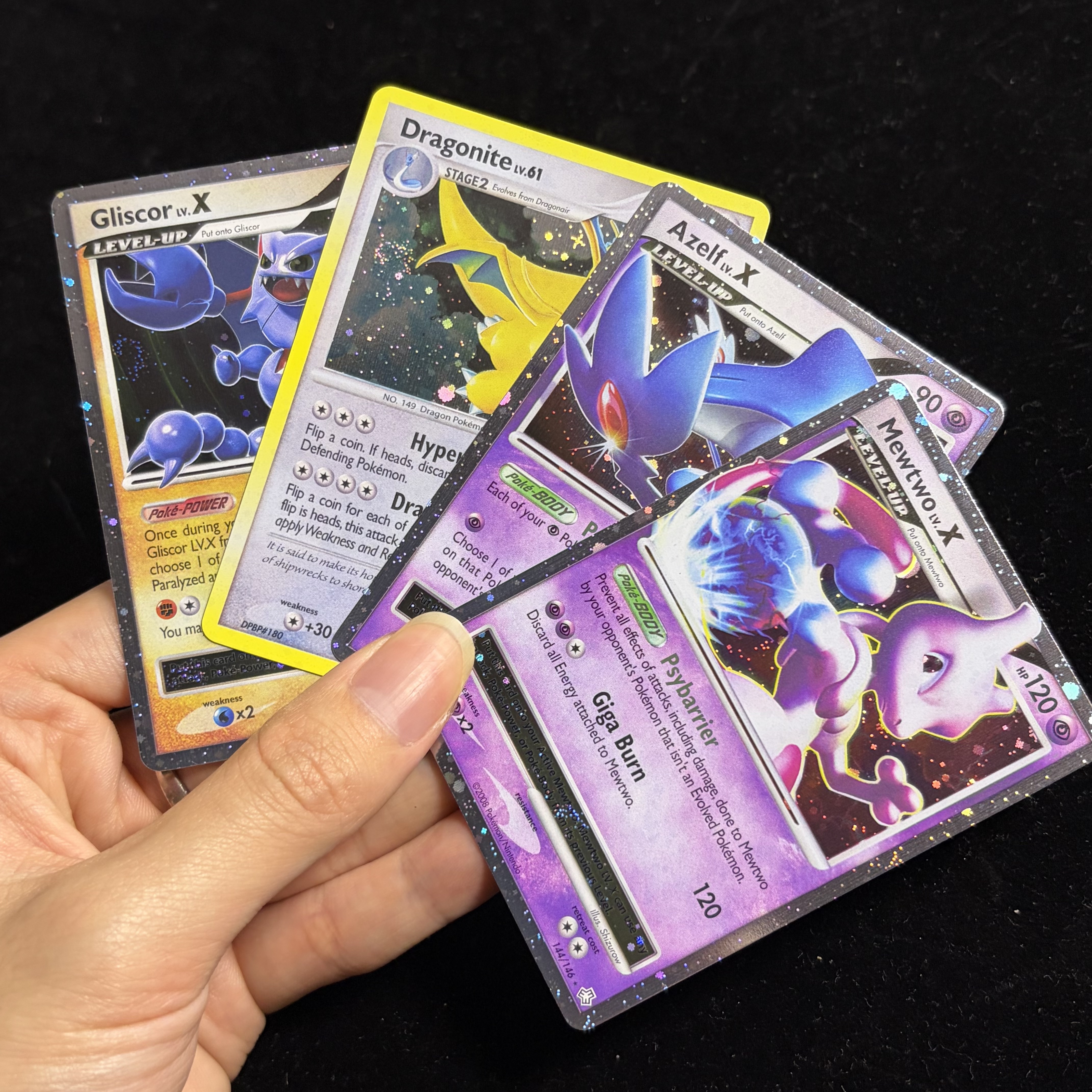 4PCS PKM TCG Diamond & Pearl L - Vintage Collectible Cards review and price