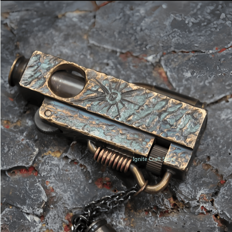 Barrett hand carved vintage fu - Vintage Collectible Lighters review and price