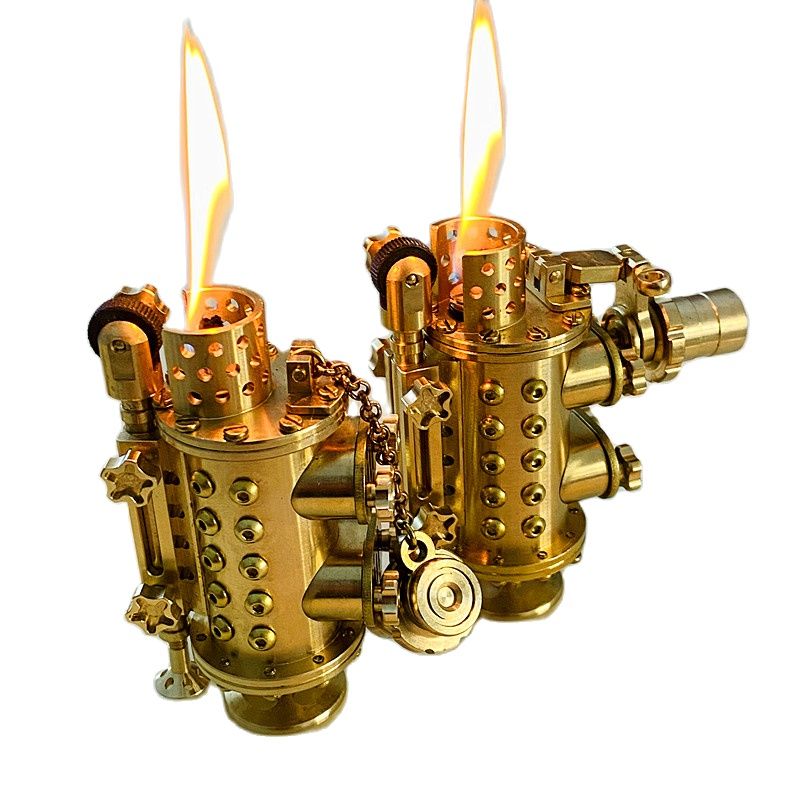 Handmade Brass Gasolin Lighter - Vintage Collectible Lighters review and price