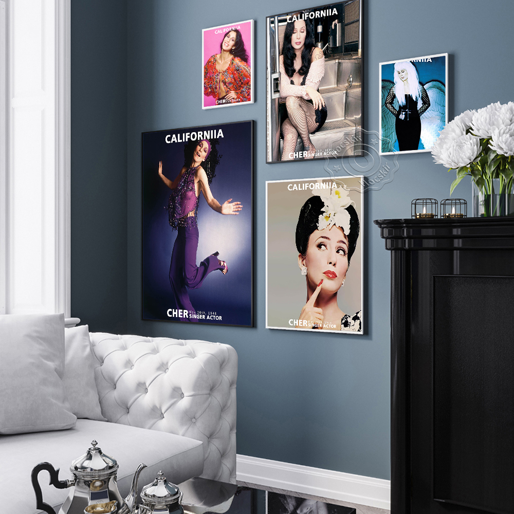 Cher Sexy Music Star Art Print - Vintage Collectible Magazines review and price