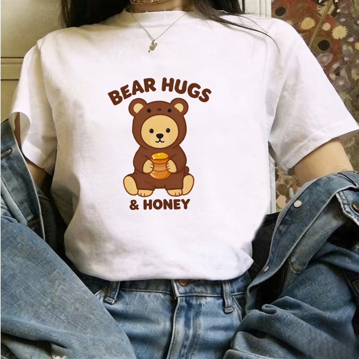 T Shirts Ladies Crepe Fabric T - Vintage Collectible Show review and price