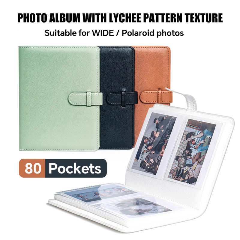 80 Pockets Instant Wide Photo  - Polaroid Photo Album review and price