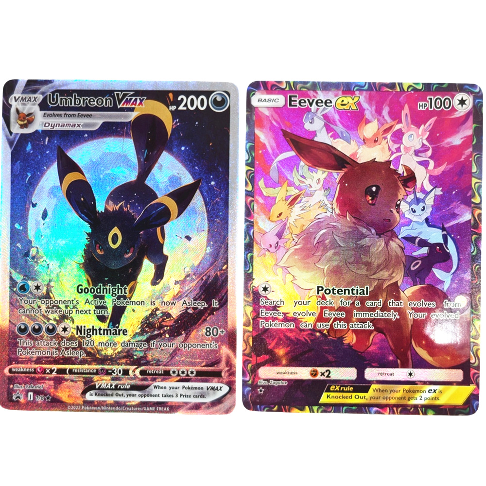 DIY PTCG Pocket Umbreon Vmax E - Vintage Collectible Cards review and price