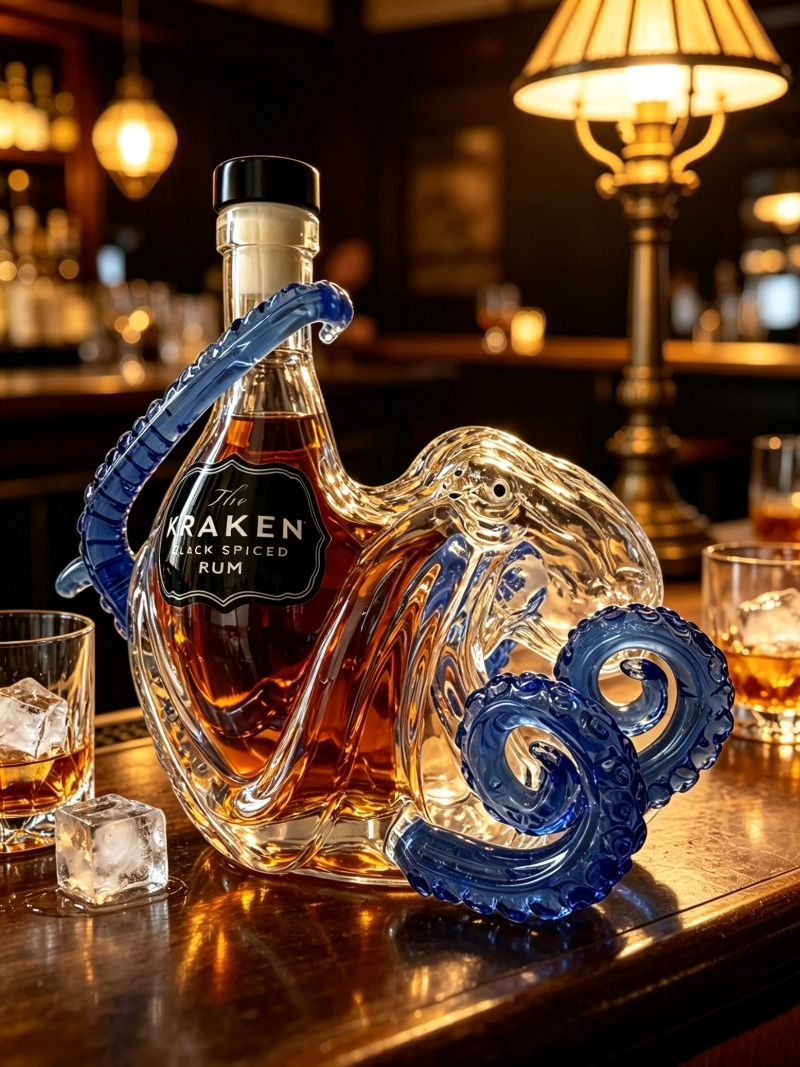 Decanter, Sea Monster, Octopus - Collectible Vintage Wine review and price