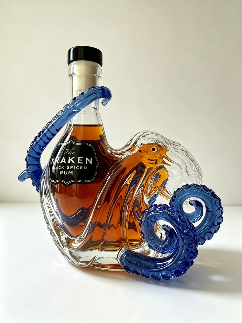 Decanter, Sea Monster, Octopus - Collectible Vintage Wine review and price