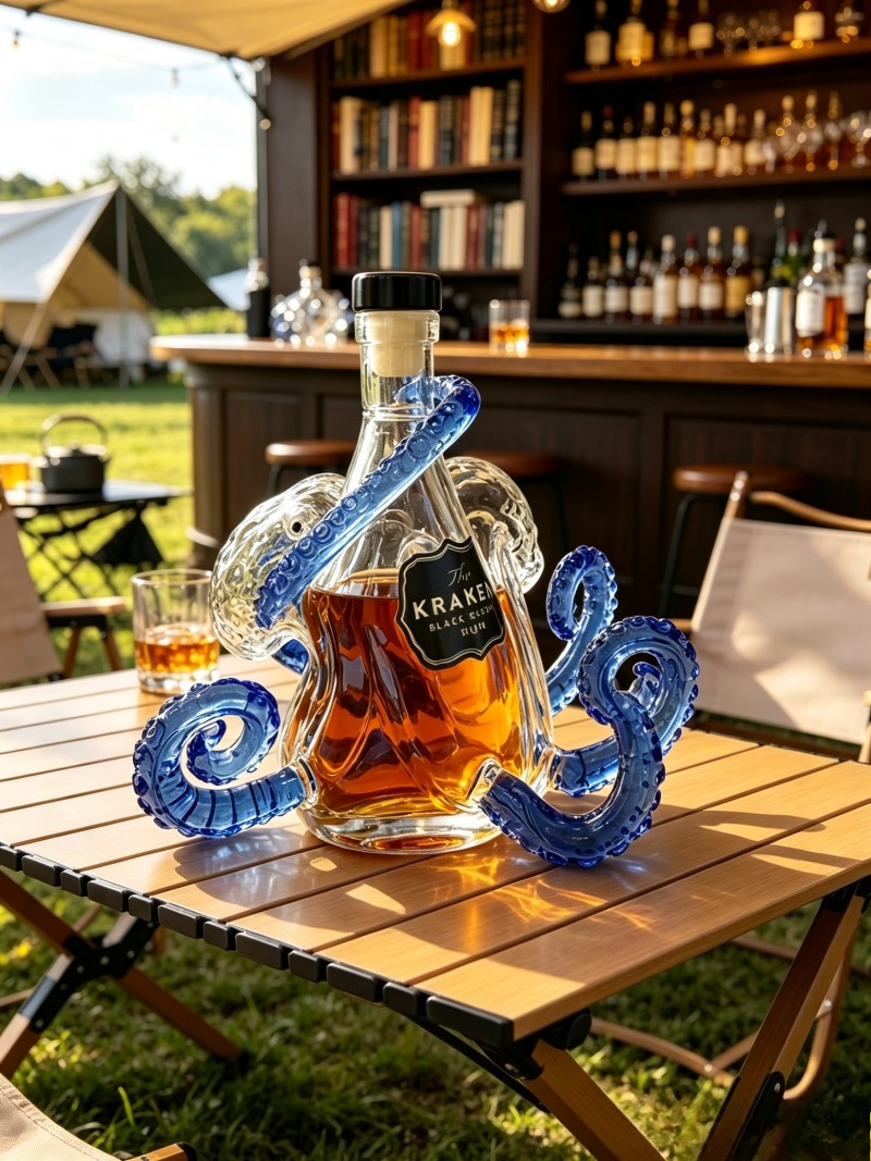 Decanter, Sea Monster, Octopus - Collectible Vintage Wine review and price