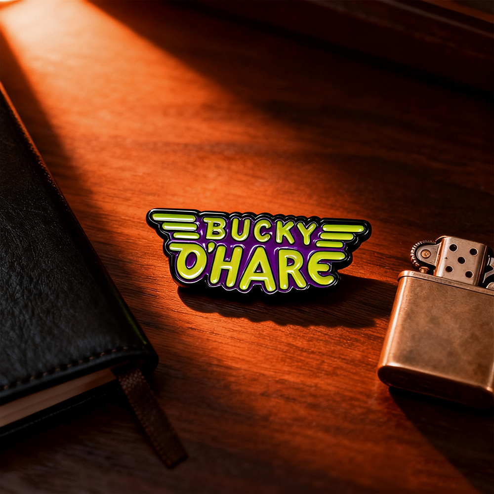Bucky O'Hare-TV Show Logo Badg - Vintage Collectible Show review and price