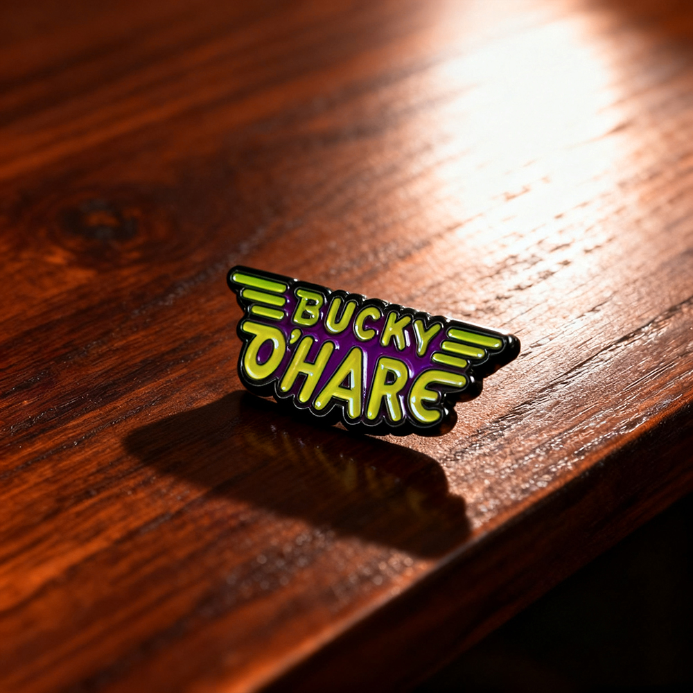 Bucky O'Hare-TV Show Logo Badg - Vintage Collectible Show review and price