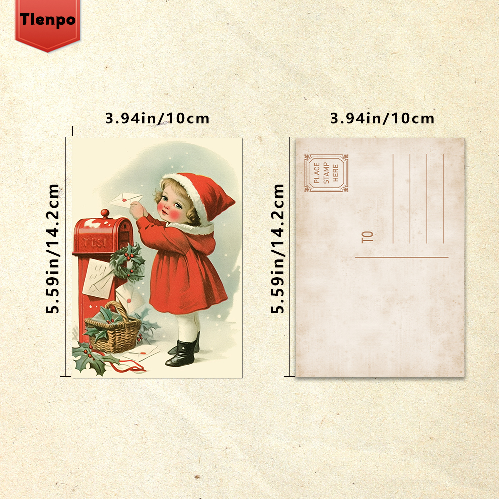 32pcs, vintage Christmas postc - Vintage Collectible Santa review and price