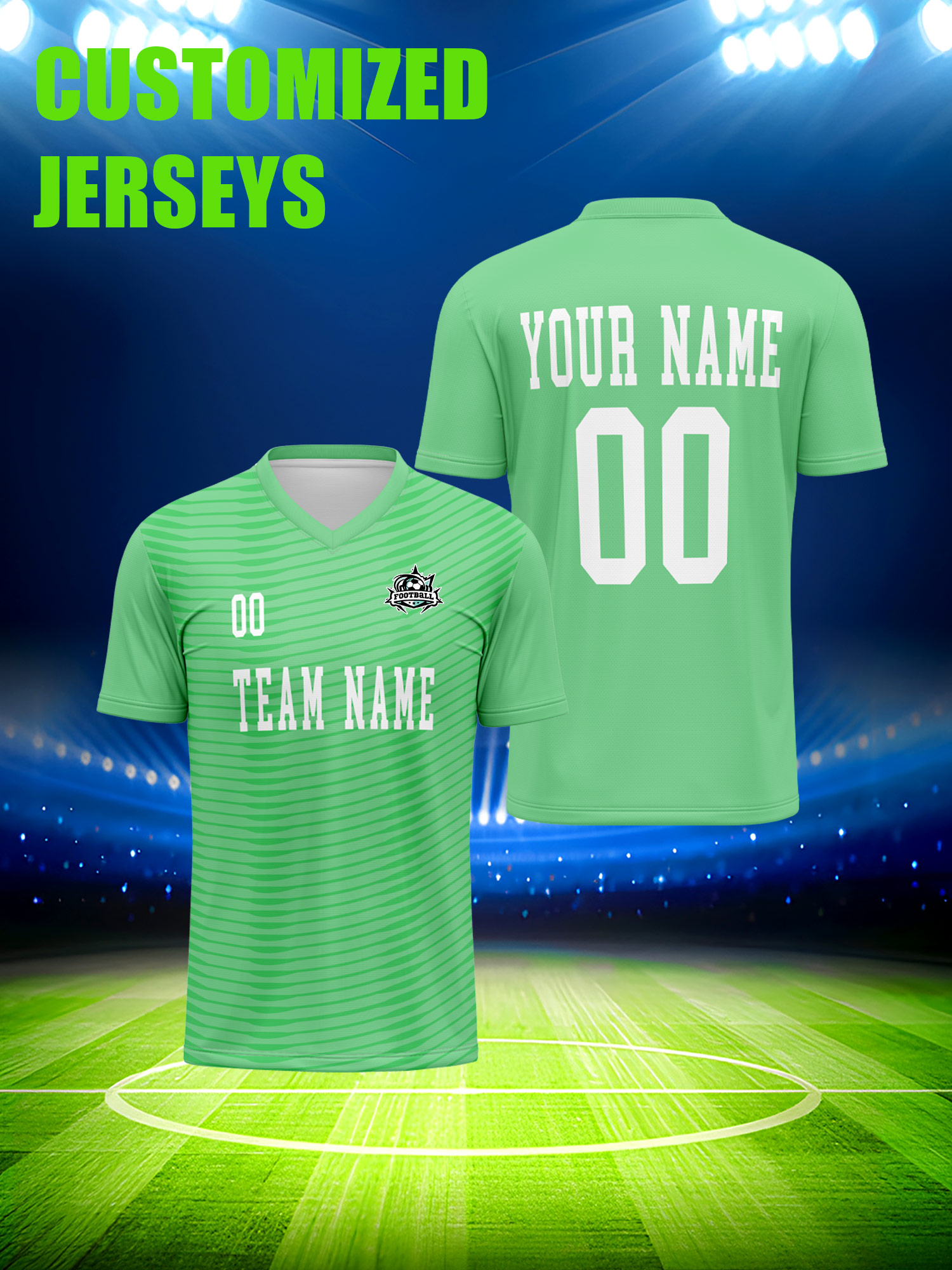 Custom Soccer Jersey With Cust - Vintage Collector review and price