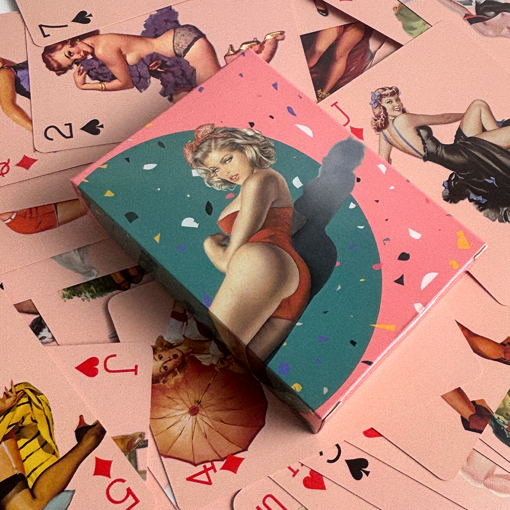 Pin-up Girls Playing Cards Vin - Vintage Collectible Playing Cards review and price